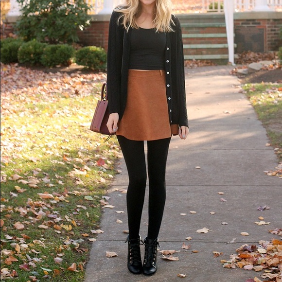 2 Pack Footless Fleece Lined Tights HighRise Black - Picture 2 of 8